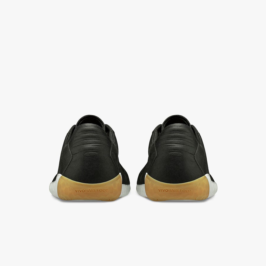 Black Women's Vivobarefoot Geo Court II Casual Shoes | Philippines 0206BEXC